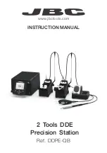 jbc DDPE-2QB Instruction Manual предпросмотр