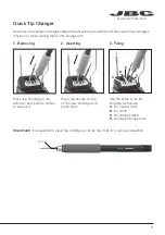 Предварительный просмотр 9 страницы jbc DDPE-2QB Instruction Manual