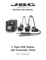 Preview for 1 page of jbc DDVE-QC Instruction Manual