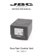 jbc DME-1A Instruction Manual preview