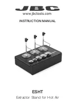 jbc ESHT Instruction Manual предпросмотр