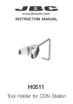 jbc H0511 Instruction Manual предпросмотр