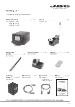 Предварительный просмотр 3 страницы jbc HDE-B Series Instruction Manual