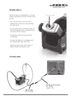 Предварительный просмотр 7 страницы jbc HDT-SD Instruction Manual