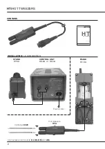 Preview for 2 page of jbc HT Reference Manual