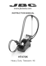 jbc HT470K Instruction Manual предпросмотр