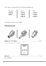 Предварительный просмотр 2 страницы jbc JN2012 Instruction Manual