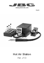 Предварительный просмотр 1 страницы jbc JT-D Series Manual