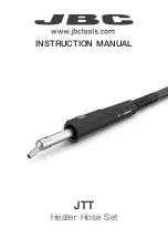 jbc JT-T1A Instruction Manual preview