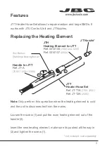 Preview for 3 page of jbc JT-T1A Instruction Manual