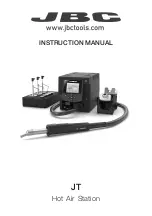 Предварительный просмотр 1 страницы jbc JT Instruction Manual