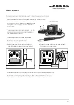 Preview for 15 page of jbc JTSE-1A Instruction Manual