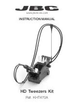 Preview for 1 page of jbc KHT470A Instruction Manual