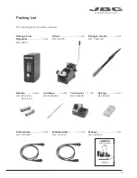 Preview for 3 page of jbc KN-A Instruction Manual