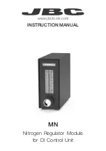 Preview for 1 page of jbc MN Instruction Manual