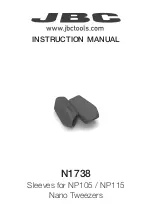 jbc N1738 Instruction Manual preview