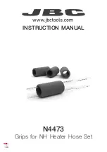 Preview for 1 page of jbc N4473 Instruction Manual