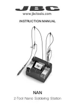 jbc NAN Instruction Manual preview