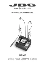 jbc NANE Instruction Manual preview