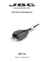 jbc NP115 Instruction Manual предпросмотр