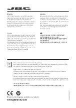 Preview for 4 page of jbc PH217 Manual