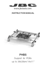 jbc PHBS Instruction Manual предпросмотр