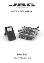 Предварительный просмотр 1 страницы jbc PHNE-K Instruction Manual