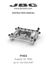 jbc PHSS Instruction Manual preview