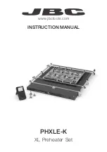 jbc PHXLE-K Instruction Manual предпросмотр