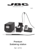 Preview for 1 page of jbc Premium DIT-D Series Manual