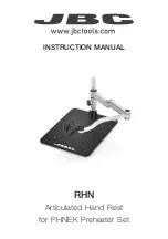 jbc RHN-A Instruction Manual preview