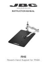 jbc RHS Instruction Manual preview