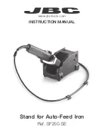 jbc SF250-SE Instruction Manual preview
