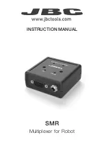 Предварительный просмотр 1 страницы jbc SMR Instruction Manual