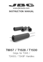 Preview for 1 page of jbc T6057 Instruction Manual