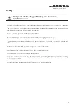 Предварительный просмотр 9 страницы jbc UCR Instruction Manual