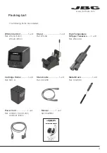 Preview for 3 page of jbc WS-A Instruction Manual