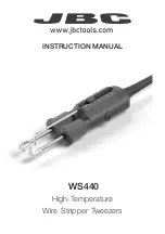 jbc WS440 Instruction Manual preview