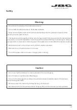 Предварительный просмотр 13 страницы jbc WSBT-A Instruction Manual