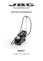 Preview for 1 page of jbc WSST Instruction Manual