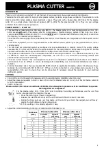 Preview for 5 page of JBDC Plasma Cutter 20 A Manual