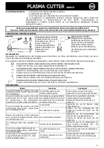 Preview for 10 page of JBDC Plasma Cutter 20 A Manual