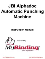 JBI Alpha-Doc MKIII Instruction Manual preview