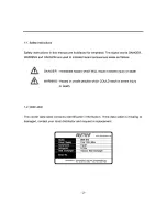 Preview for 4 page of JBJ Lighting ARCTICA DBA-075 Owner'S Manual