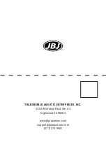 Preview for 14 page of JBJ Accela FP-750 User Manual