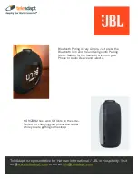 Preview for 7 page of JBL 0072669 Setup Instructions