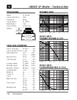 JBL 1200GTi Technical Data preview