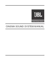 Preview for 1 page of JBL 300 Series Manual