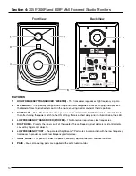 Предварительный просмотр 10 страницы JBL 305P MkII Owner'S Manual