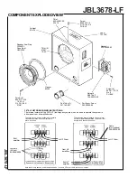 Предварительный просмотр 2 страницы JBL 3678-LF Technical Manual